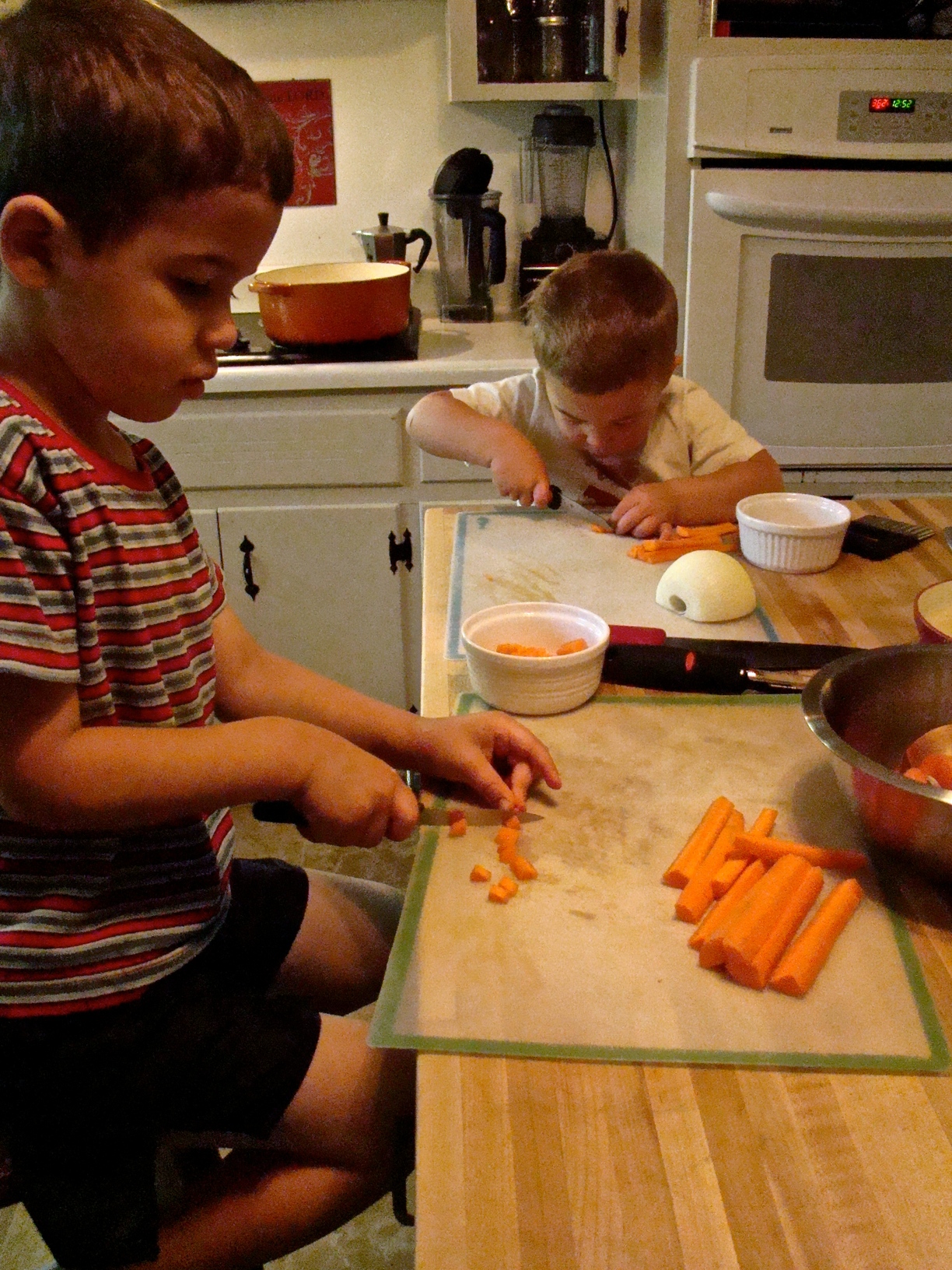 Teaching kids knife safety--what to use and tips for getting started