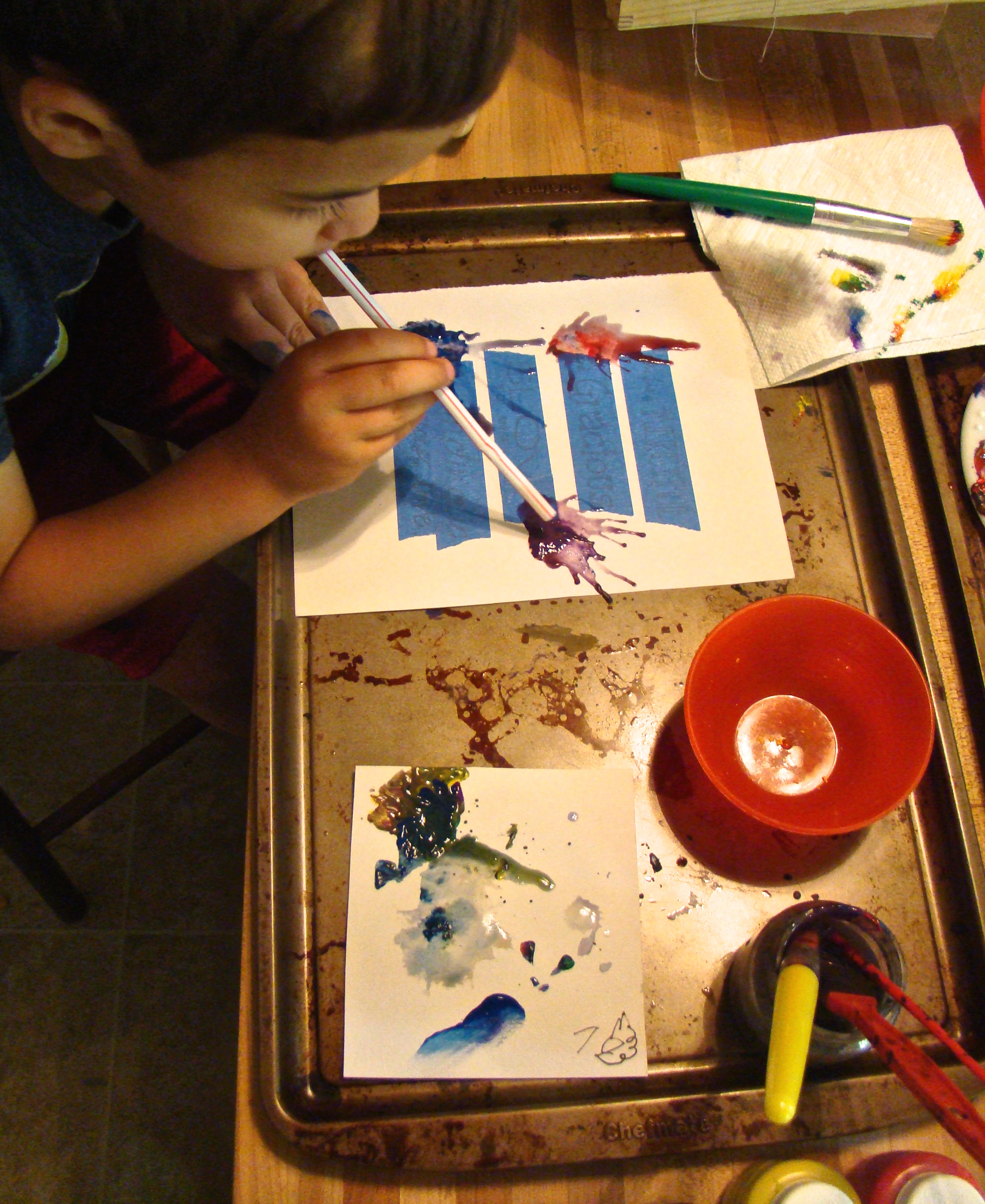 Scripture Painting Activity for Young Children