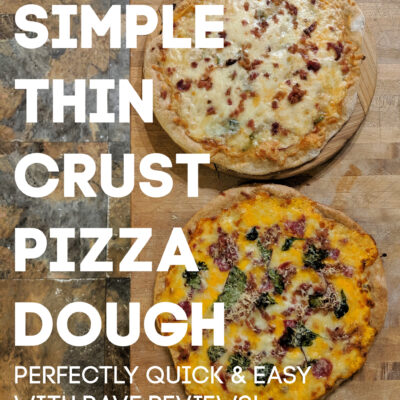 Simple Thin Crust Pizza Dough