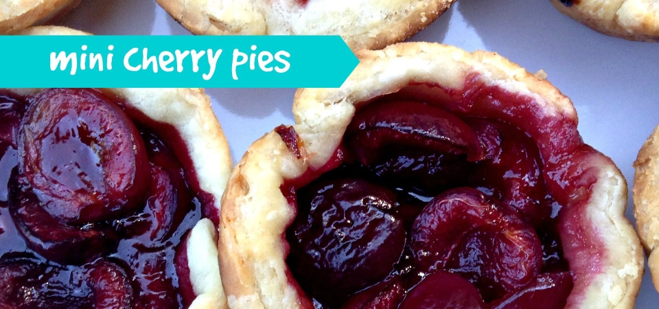 Mini Cherry Pies-soliloquy