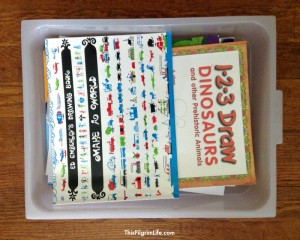 Craft supplies, toys, and kids' stuff, OH MY! Keeping kids' things organized and neat, while giving them plenty of ways to play and create can be a BIG challenge! Here is one solution that gives kids lots of choices, independence, and responsibility with activity trays! 