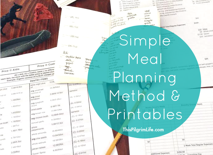 Check out these free printables to help you meal plan, shop, and stick to your grocery budget! 