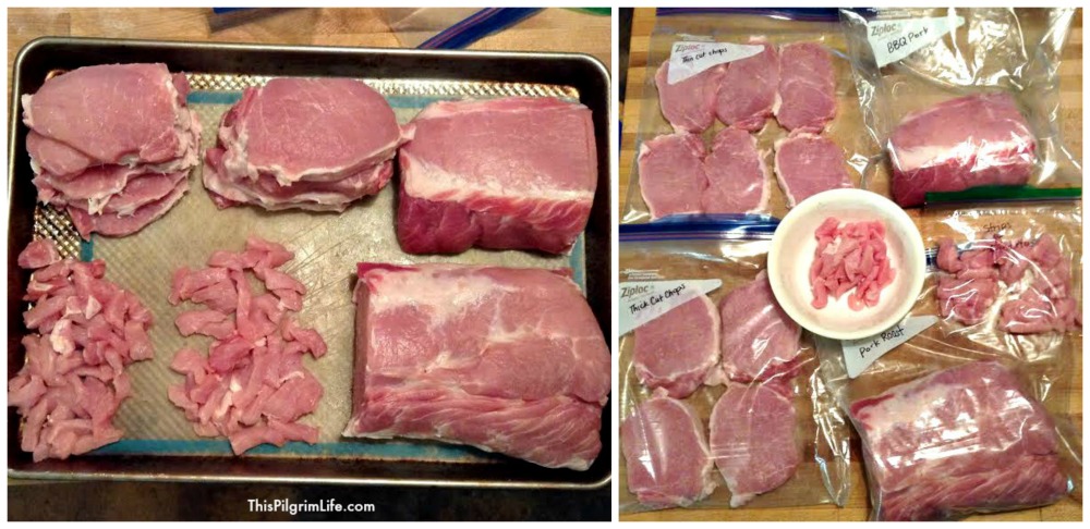 This is one of my favorite ways to stretch meat! You can get at least six meals from this one cut--all for less than $15!