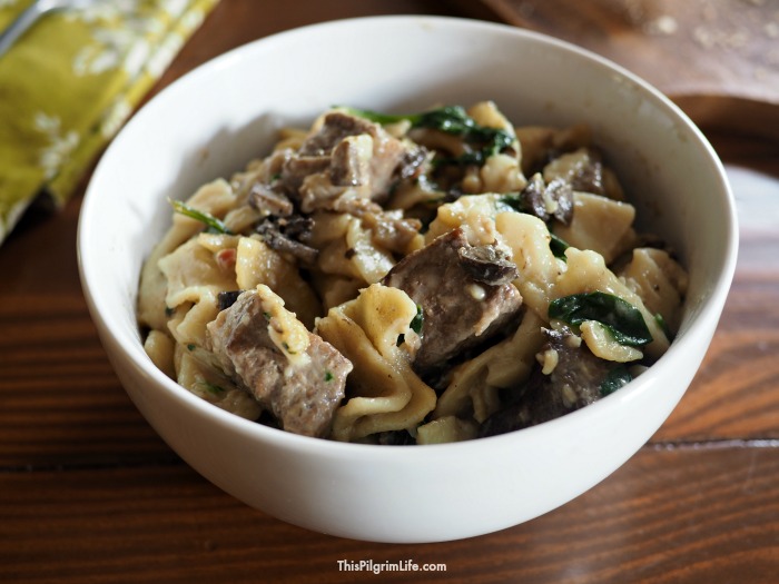 Delicious, creamy beef stroganoff with melt-in-your-mouth meat made in the Instant Pot in just about thirty minutes? YES PLEASE! 
