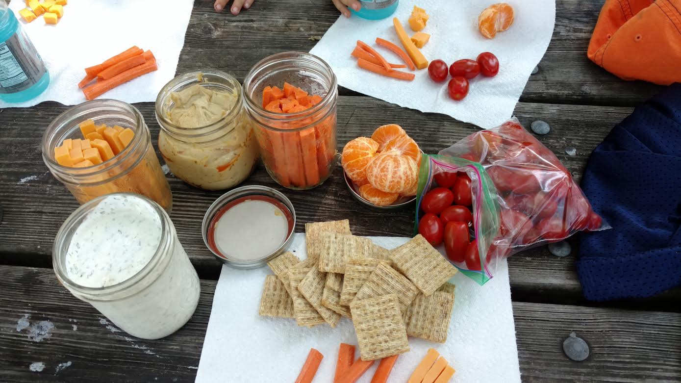 Camping with kids can be intimidating. What you will eat doesn't have to be. Check out what we prepped, packed, and ate on our weeklong camping trip at the beach. 