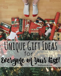 We all have hard-to-shop-for people on our Christmas lists! Check out these unique gift ideas for the person who wants "nothing"!!!