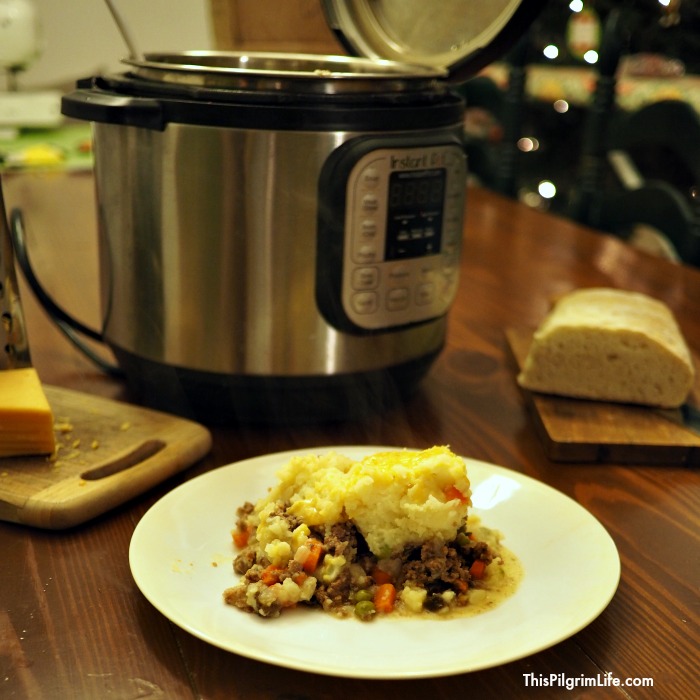 Shepherd's pie is rich and filling and so delicious! Make it in the Instant Pot and save time and dirty dishes! 