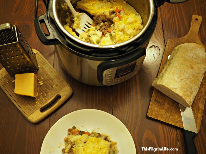 Shepherd's pie is rich and filling and so delicious! Make it in the Instant Pot and save time and dirty dishes! 