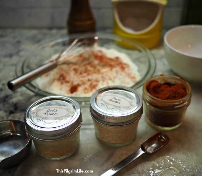 Spice mixture for pan fried chicken