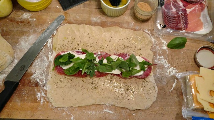 Stromboli 7.2Fold up some Italian meat and cheese in a simple pizza dough and you have an amazing meal of homemade stromboli! Just don't forget the marinara sauce for dipping! 
