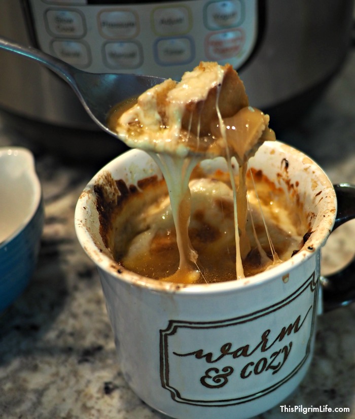 French Onion soup is so satisfying with its savory broth, crusty bread, and gooey cheese. This Instant Pot French Onion soup takes the delicious soup we know and love and takes all the time and fuss out of it! It's so quick and easy you'll be making it any time a craving hits. 