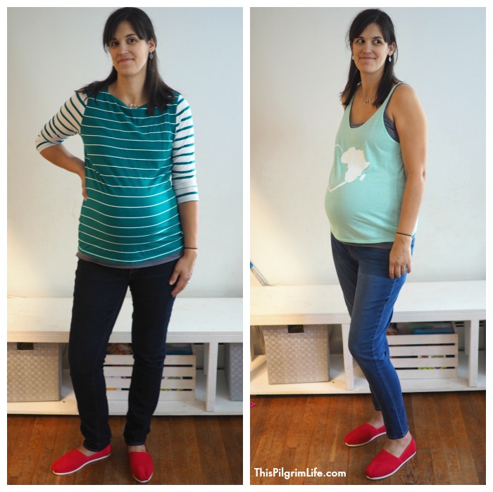 I received my second maternity Stitch Fix this weekend, and it's full of comfortable classics! See what they sent! 