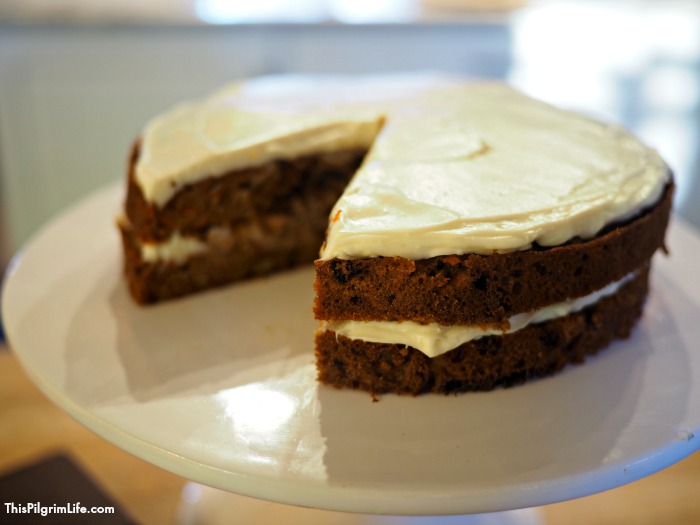 Enjoy a rich, spiced carrot cake with a sweet, creamy frosting, curtesy of the Instant Pot! Plus, it's gluten-free, naturally sweetened, with no butter or oil, so you don't need to feel bad about that second piece! 