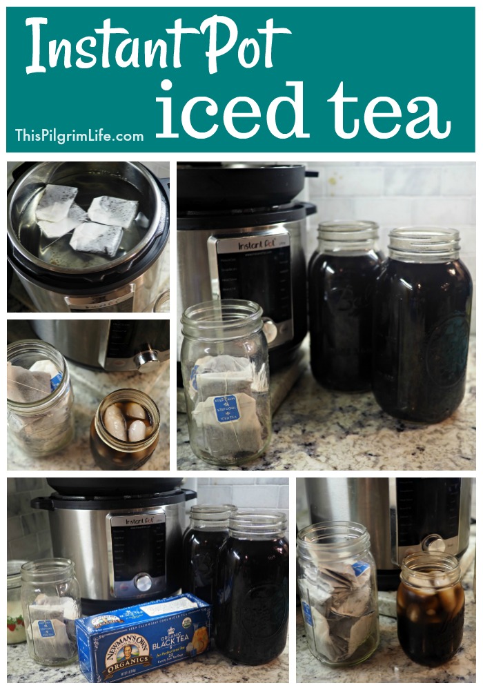 A perfect glass of iced tea can be made easily in the Instant Pot! 