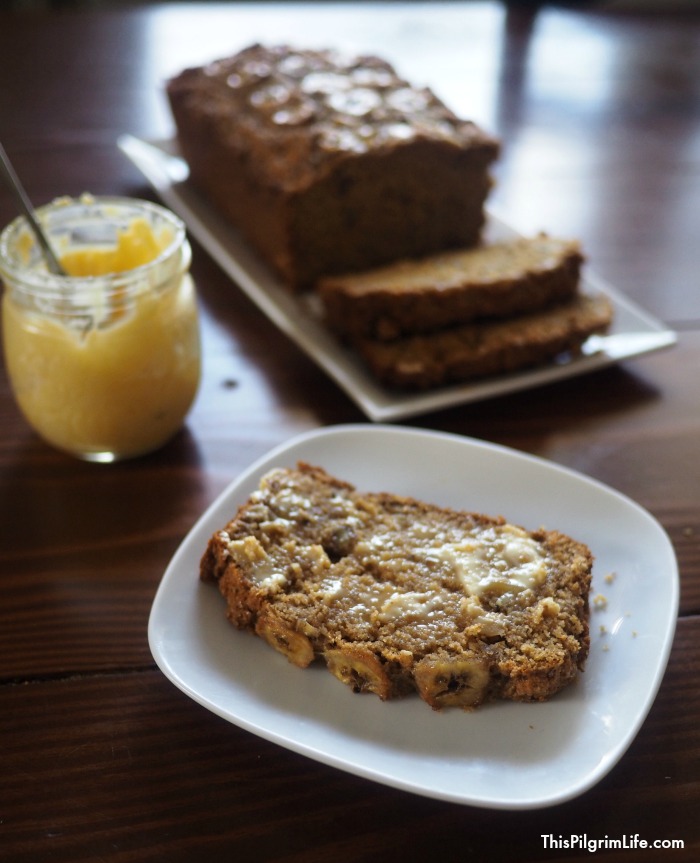 Enjoy a loaf of homemade banana bread for breakfast, lunch, or an afternoon snack! It's easy to make, full of delicious banana flavor, and rich in vitamins and minerals! 