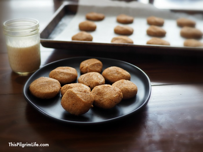 Bake a batch of naturally sweetened whole wheat peanut butter sugar cookies for a great sweet treat or snack you can feel good about!