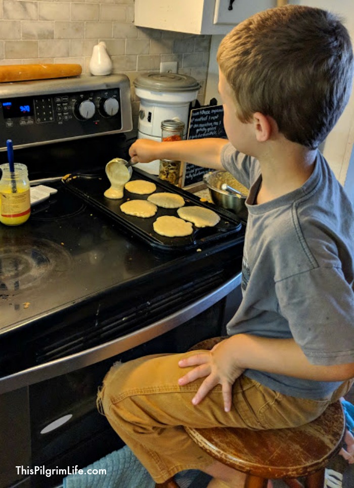 This is one pancake recipe you want to have in your back pocket! It's super easy and so versatile. Serve them with butter and maple syrup, fresh fruit and whipped cream, throw in some blueberries...the options are endless! 