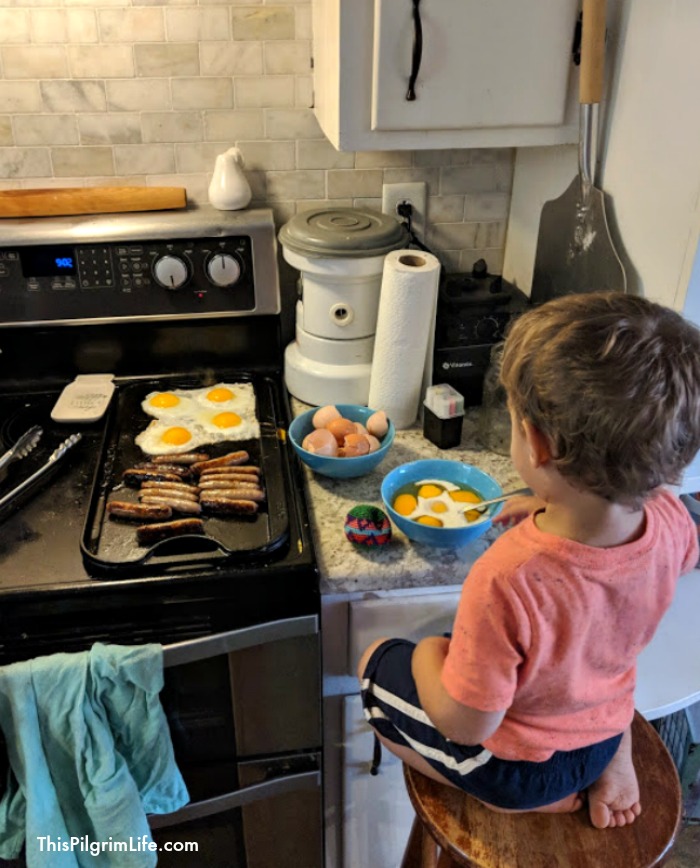 Cast Iron Griddle On A Glass Top Stove, Countertop Gas Stove With Griddle Pancake