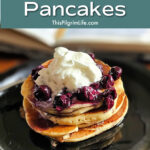 This from-scratch pancake recipe is one you'll want to have in your back pocket! It's super easy and so versatile. Serve them with butter and maple syrup, fresh fruit and whipped cream, throw in some blueberries...the options are endless! 