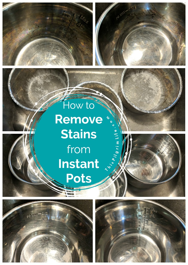 How to Remove Stains from Instant Pots