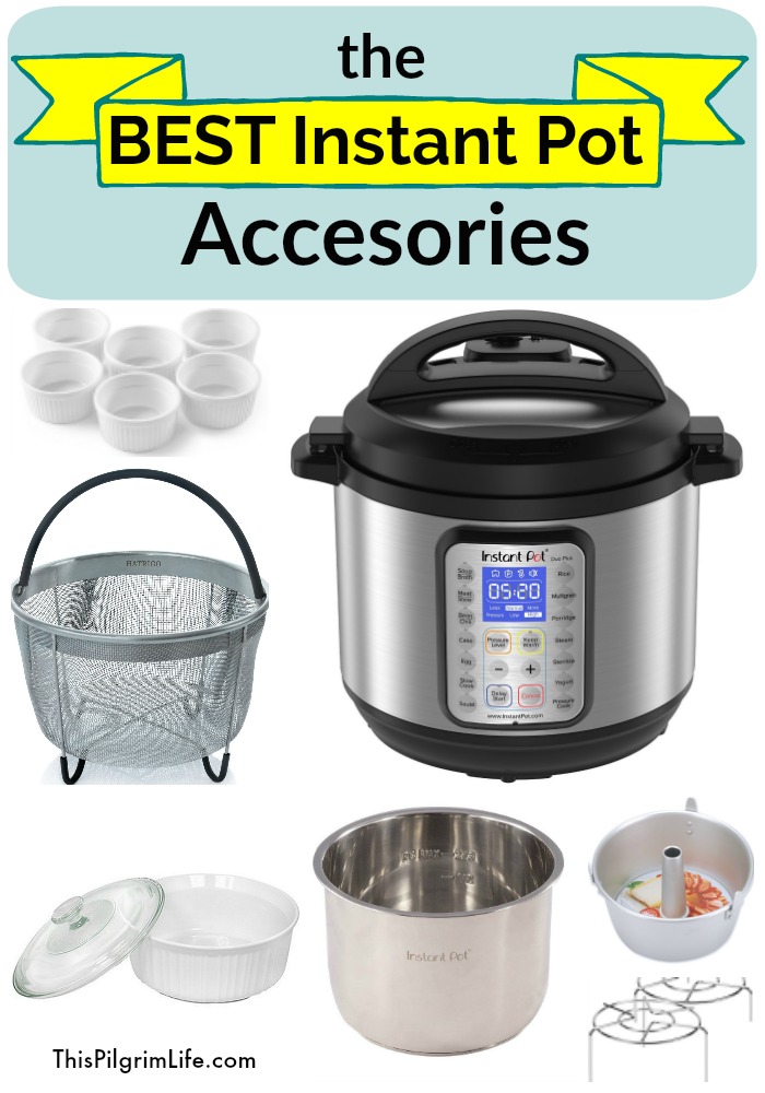 These are the BEST Instant Pot accessories to have on hand in your kitchen! Each is durable, inexpensive, and can be used for many kinds of recipes!