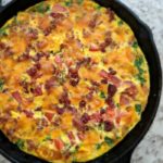 This easy frittata is amazingly delicious and simple to make! It's perfect for adding a variety of veggies and extra protein to your breakfast routine!