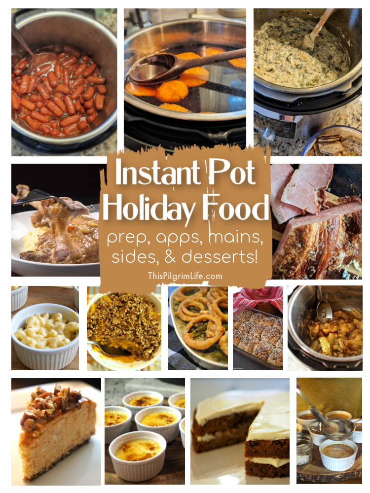 Use your Instant Pot for prepping ingredients, making appetizers, cooking the main dish and sides, AND making amazing desserts this holiday season! Find new favorite Instant Pot holiday recipes here! 