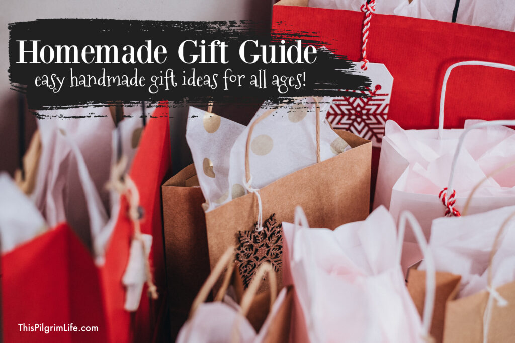 Want to make homemade gifts but don't know where to start or doubt your ability? Let this list of handmade gift ideas inspire you with easy projects for all ages-- most that can be finished in thirty minutes or less! 