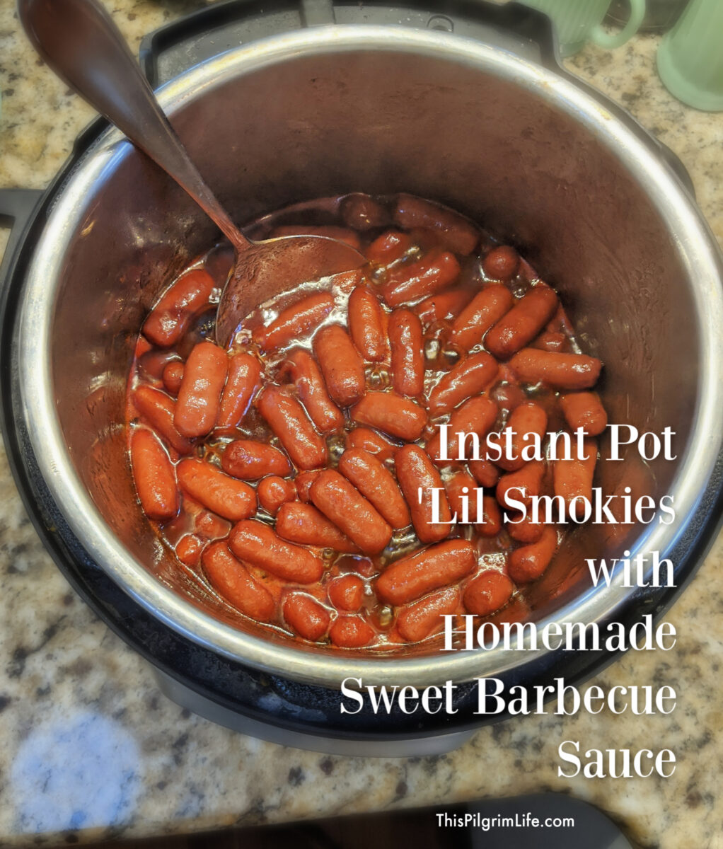Instant Pot 'Lil Smokies are not only an instant crowd pleaser, they are also ridiculously easy to make, even with a from-scratch sweet barbecue sauce! 