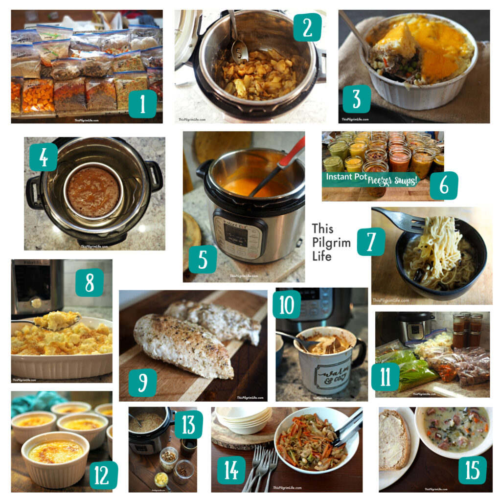 Instant Pots were put to use a ton in 2019! Here are fifteen of the most popular Instant Pot recipes from the blog this year, plus five bonus recipes that you won't want to miss! 