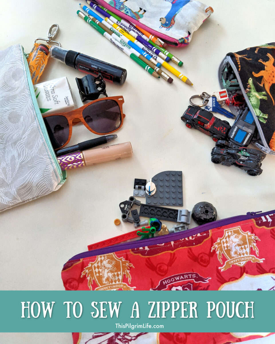 Don't be intimidated by working with zippers-- sewing zipper bags is actually really easy and the variations are endless. Let me show you how to sew a zipper bag and you'll be making bags for everything!