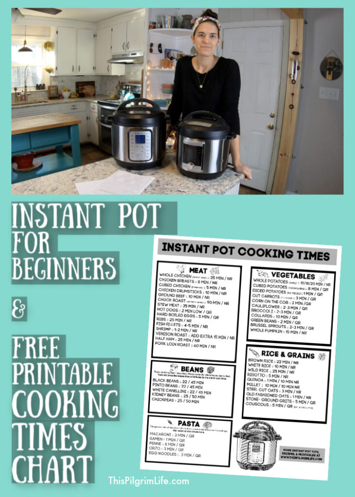 Avoiding Common Instant Pot Problems & Instant Pot Cooking Times Chart -  This Pilgrim Life
