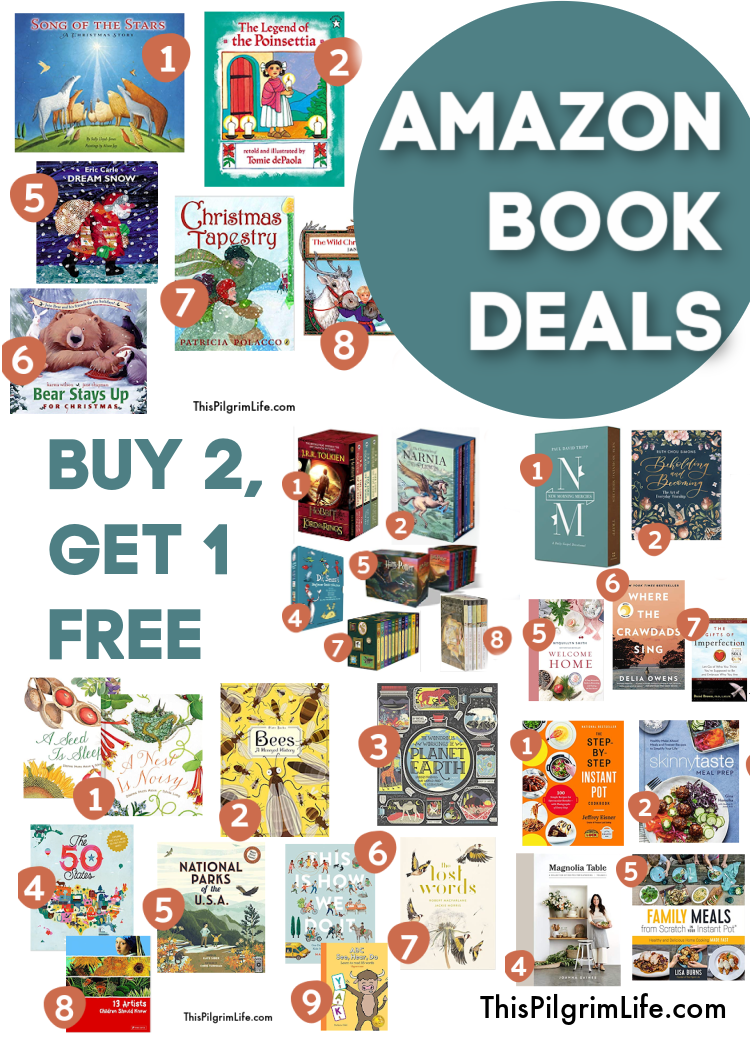 Best picks for all ages in this current Amazon book deal!