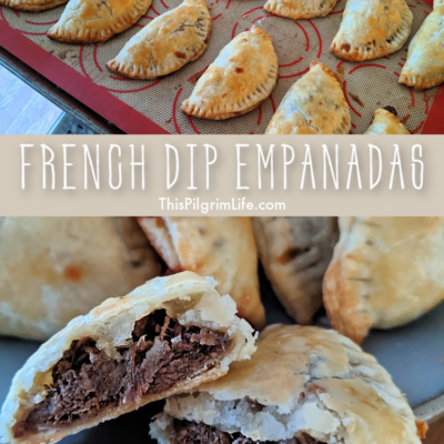 French Dip Homemade Empanadas
