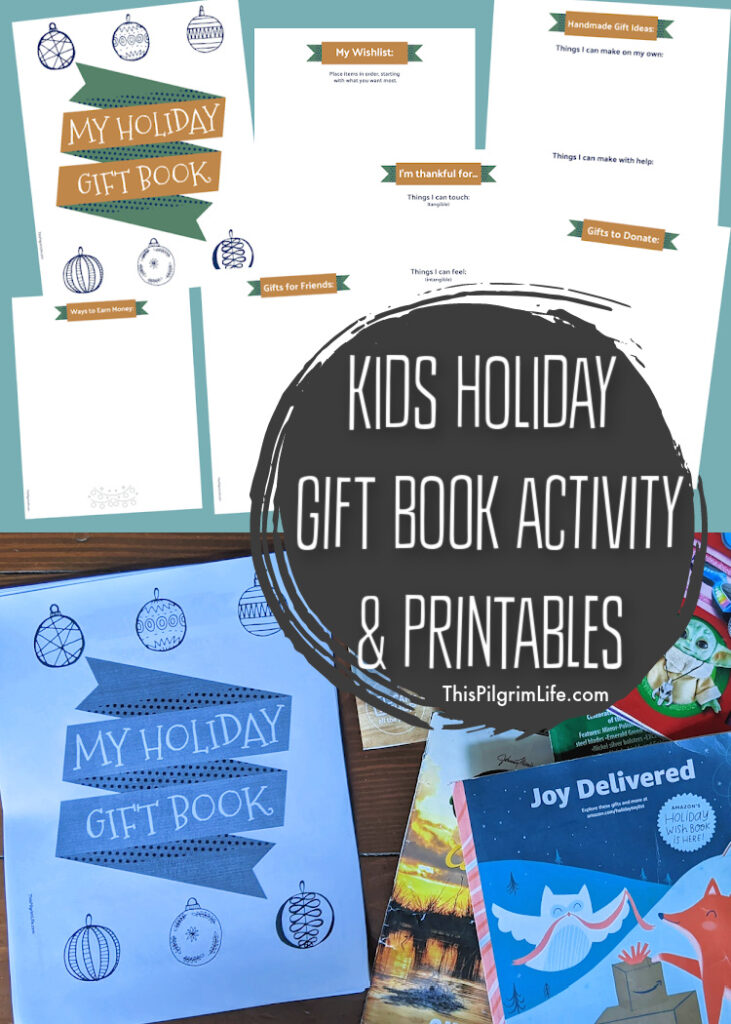 This fun kids holiday gift book turns all those toy and gift catalogues you're receiving in the mail into something purposeful and creative! 