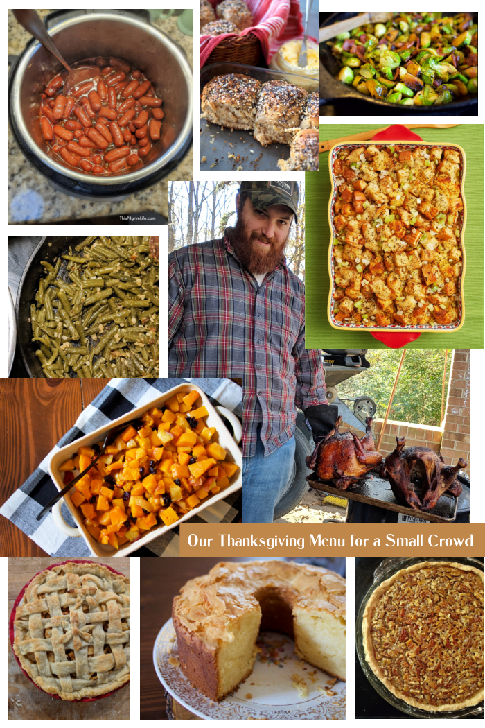 Our Thanksgiving Menu for A Small Gathering - This Pilgrim ...