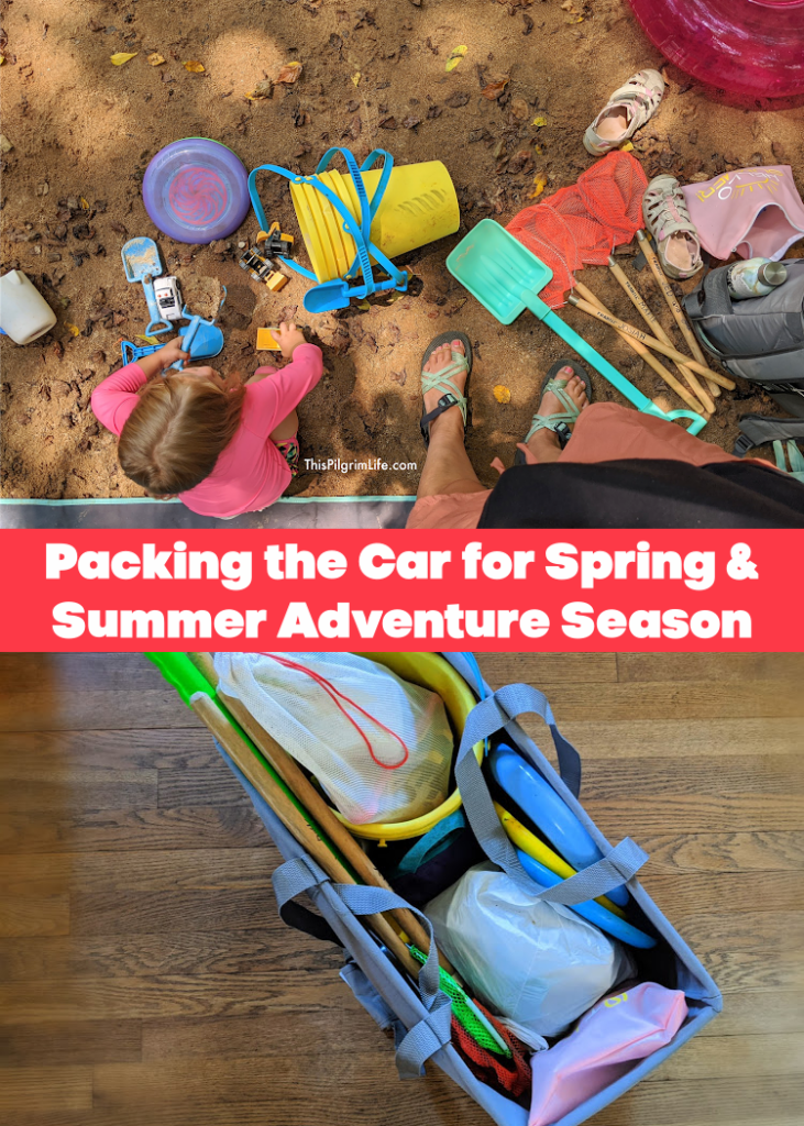 What to pack in the car for MORE fun, LESS stress and mess, to have EVEN BETTER adventures this spring and summer! 