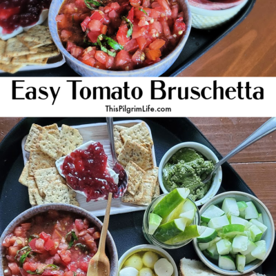 Easy Tomato Bruschetta