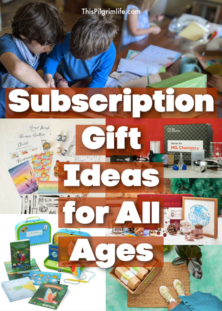 These subscription gift ideas are great for last-minute gifts, experience gifts, and as the gifts that keep on giving all year! Check out these ideas for monthly boxes and magazines for kids and adults! 