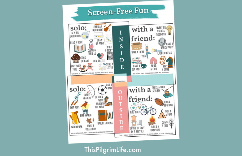 screen free fun ideas