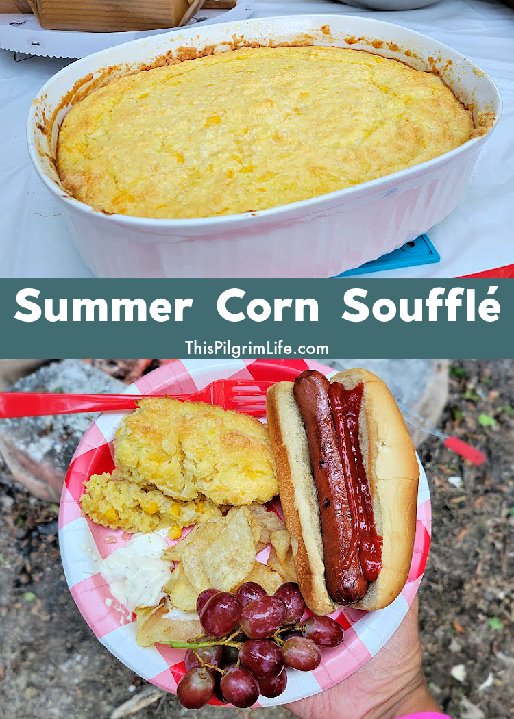 Slightly sweet with hints of caramelized onions and flavorful cheese, this corn soufflé is a perfect side dish for summer cookouts, potlucks, and gatherings. I love the versatility of this recipe, and the use of almost all staple kitchen ingredients-- plus, it's always a hit with kids and adults alike!