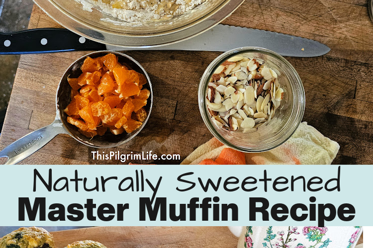 A naturally sweetened master muffin recipe with endless options! Use this one recipe to make all kinds of muffins, with easy, healthy ingredients. Choose from butter, coconut oil, applesauce, Greek yogurt for your "fat", then sweeten the muffins with honey or maple syrup. Finish with any combination of add-ins you're in the mood for! 